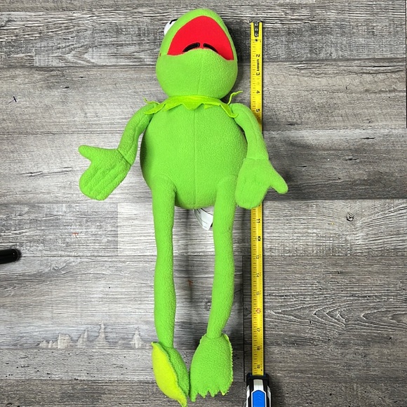DISNEY JUST PLAY MUPPETS KERMIT THE FROG POSEABLE BENDABLE PLUSH 19 - Picture 8 of 10